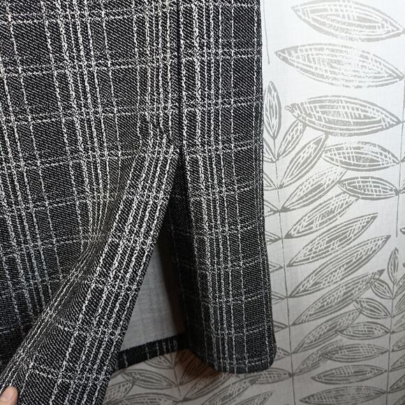 Banana Republic Skirt Midi Plaid Academia - Picture 3 of 8